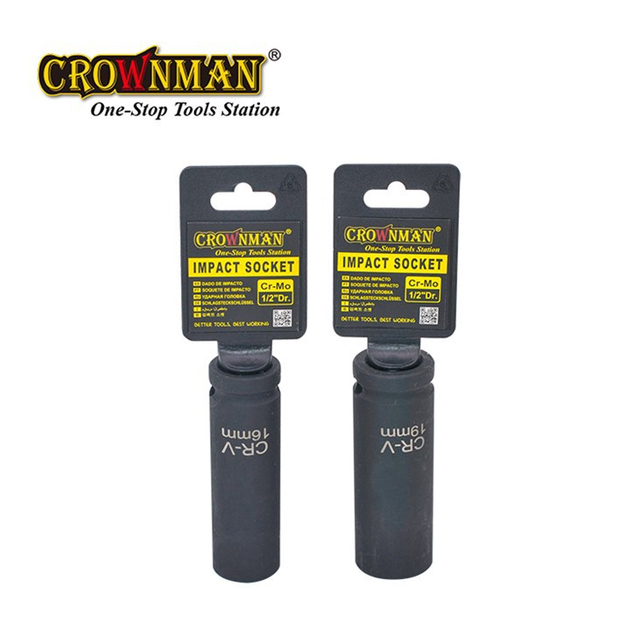 CROWNMAN Dado Largo Dr. Impact de 1/2'