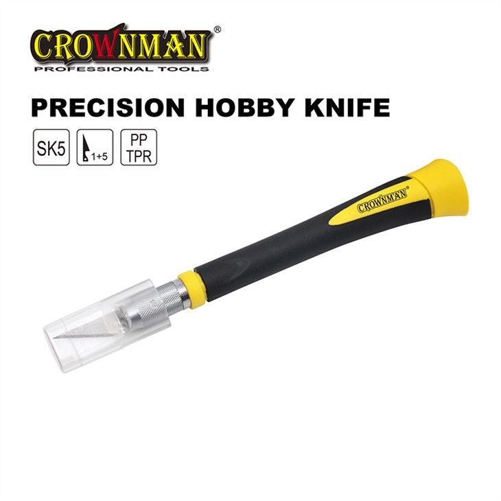 Cuchillo CROWNMAN Hobby para cortar y tallar