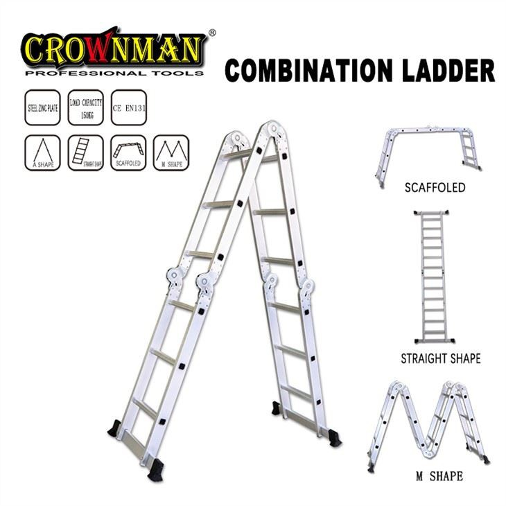 Escalera combinada de aleación de aluminio