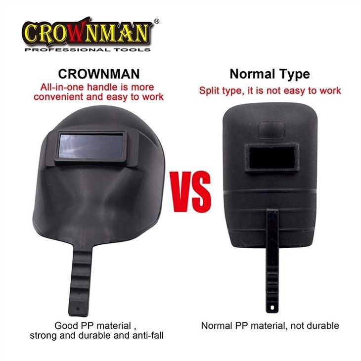 Máscara de soldadura de mano CROWNMAN