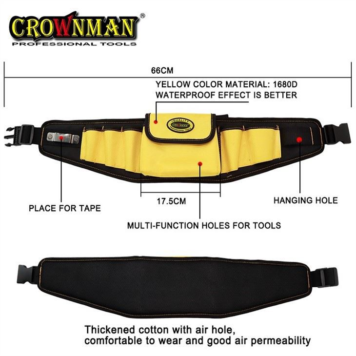 Bolsa de herramientas para cinturón utilitario