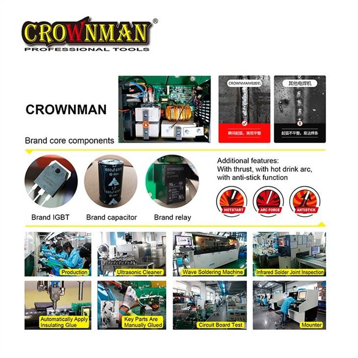 Máquina de soldadura CROWNMAN MMA